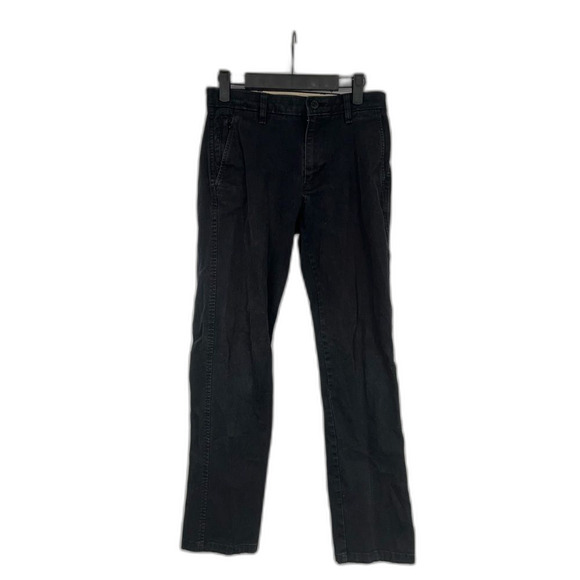 Dockers Ultimate Chino Slim Fit Smart Flex Black Pants Size 28w/30L - Picture 2 of 10